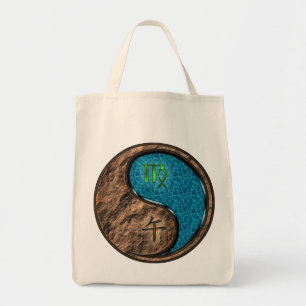 Bolso De Tela Caballo de Virgo y Agua