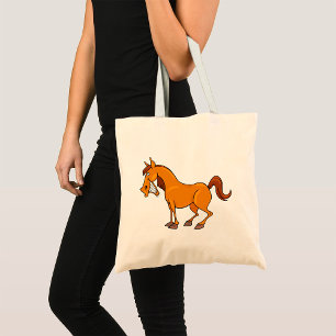Bolso De Tela Caballo feliz