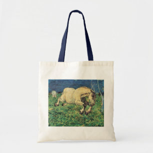 Bolso De Tela Caballo galopante de Giovanni Segantini, Arte Vint