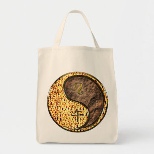 Bolso De Tela Caballo León y Tierra