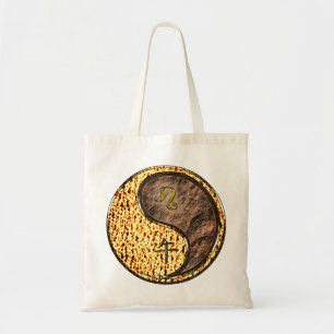 Bolso De Tela Caballo León y Tierra