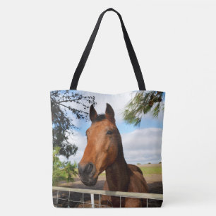 Bolso De Tela Caballo llamado Tulip,