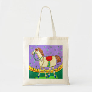 Bolso De Tela Caballo mecedora