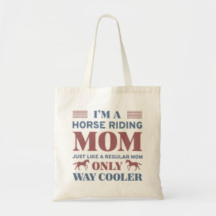 Bolso De Tela Caballo montando mamá