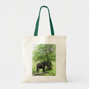 BOLSO DE TELA CABALLO NEGRO