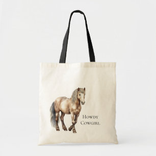 Bolso De Tela Caballo occidental