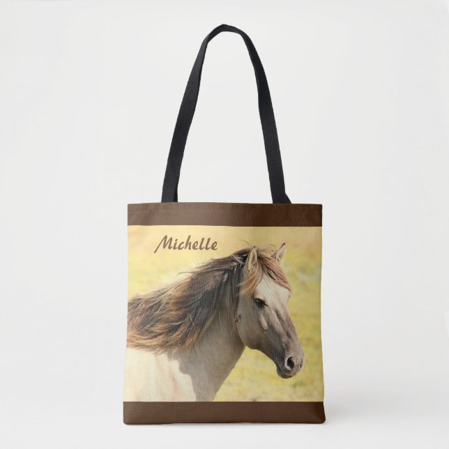 Bolso De Tela Caballo personalizado (Anverso)