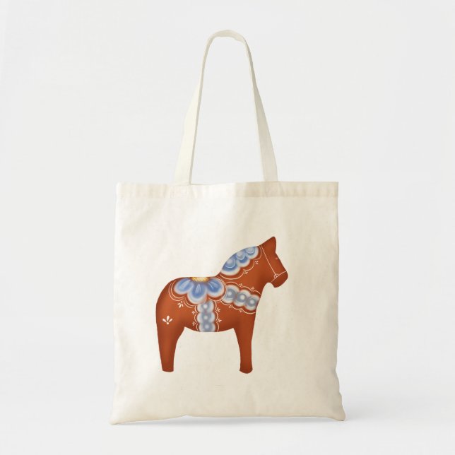 Bolso De Tela Caballo Red Dala (Frente)