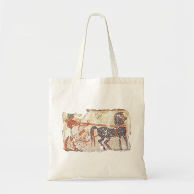 Bolso De Tela Caballo y carruaje (Frente)