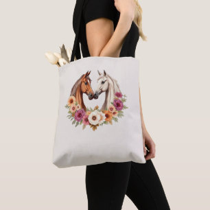 Bolso De Tela Caballos Country Western