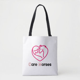 Bolso De Tela Caballos de cuidado Diarios nacionales de Protecci