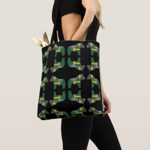 Bolso De Tela Caballos de Dala