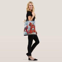 Bolso De Tela Caballos de Dala