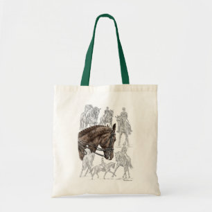 Bolso De Tela Caballos de Dressage recopilados FEI
