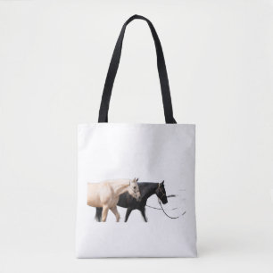 Bolso De Tela Caballos lideran con caballos