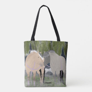 Bolso De Tela Caballos noruegos del fiordo