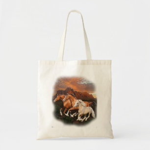 Bolso De Tela caballos salvajes de Arizona