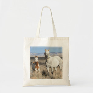 Bolso De Tela Caballos salvajes en casa en la cuenca de Sandwash
