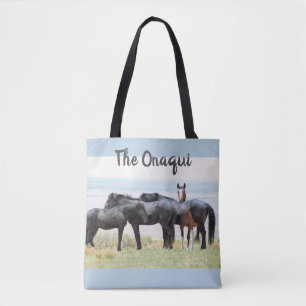 Bolso De Tela Caballos salvajes Onaqui