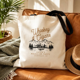 Bolso De Tela Cabaña de Casa de Lago para Despedida de Soltero c