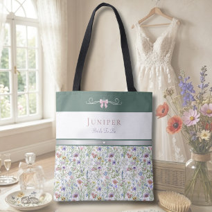 Bolso De Tela Cabaña de Lujo para Novia de Cuento de Hadas con F