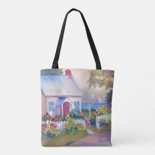 Bolso De Tela Cabaña de Monhegan en verano