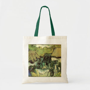 Bolso De Tela Cabañas de paja en Jorgus por Vincent van Gogh