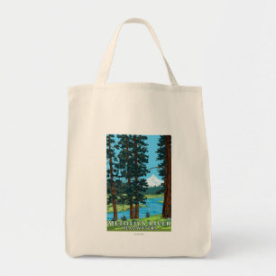 Bolso De Tela Cabeceras del río de Metolius, Oregon
