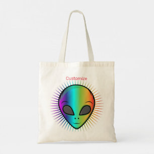 Bolso De Tela Cabeza de Alien de Cul_Cove