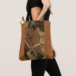 Bolso De Tela Cabeza de caballo