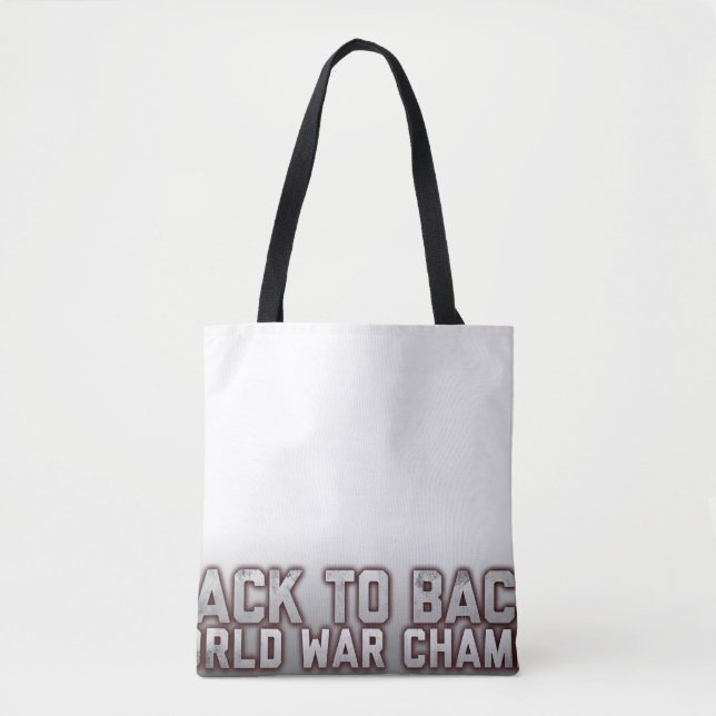 Bolso De Tela Cabeza de Eagle calvo y bandera americana (Anverso)