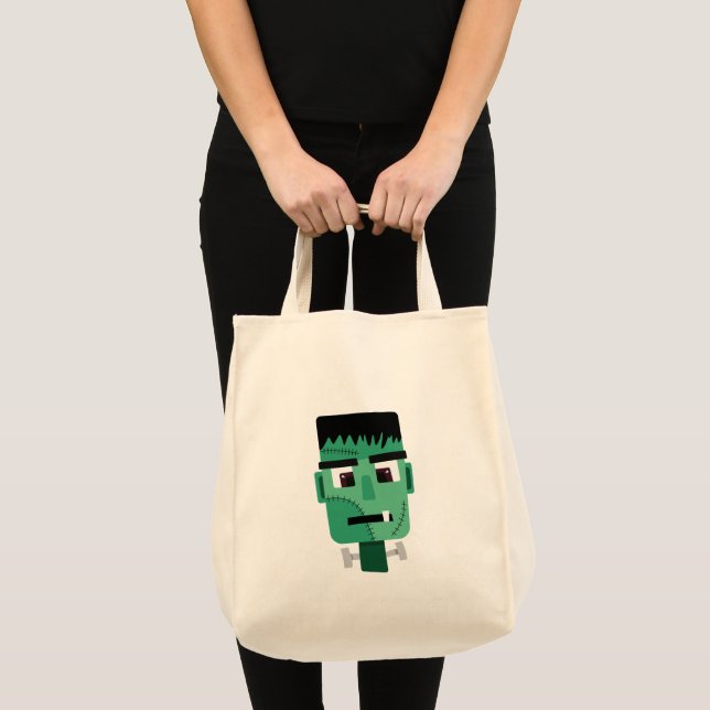 Bolso De Tela Cabeza de Frankenstein Monster (Anverso (producto))