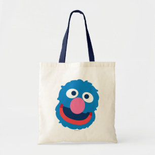 Bolso De Tela Cabeza de Grover