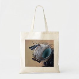 Bolso De Tela Cabeza de insecto en primer plano