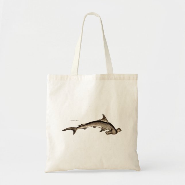Bolso De Tela Cabeza de martillo del tiburón de Hammerhead de (Frente)