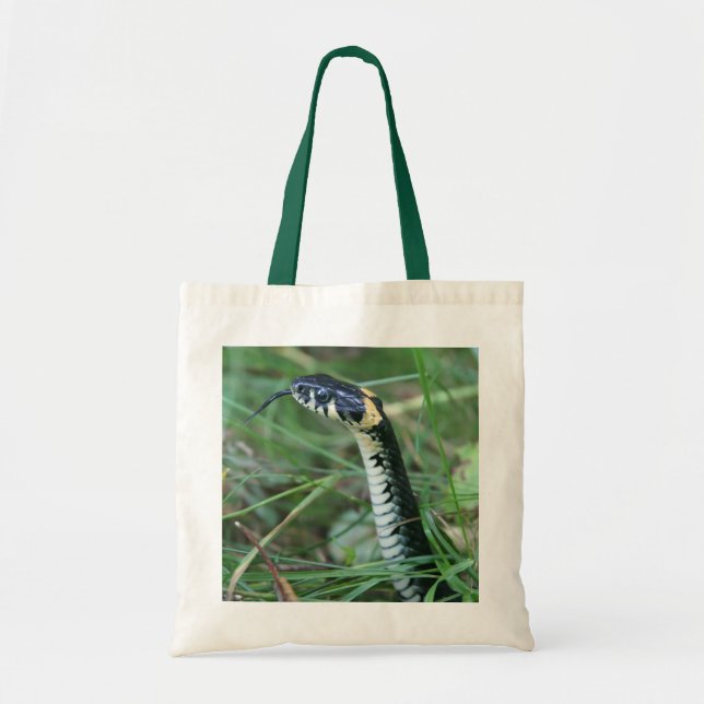 Bolso De Tela Cabeza de serpiente (Frente)