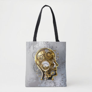 Bolso De Tela Cabeza de vapor con manómetro