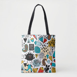 Bolso De Tela Cabeza loca
