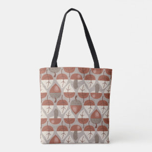 Bolso De Tela Cabincore Autumnal Stripes