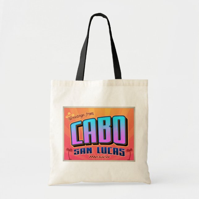 BOLSO DE TELA CABO SAN LUCAS (Frente)