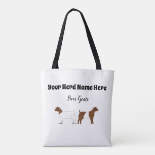 Bolso De Tela Cabra Boer personalizada