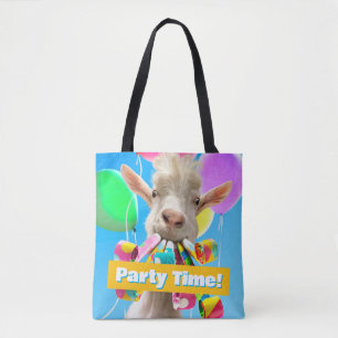 Bolso De Tela Cabra con Sopladores de Fiesta