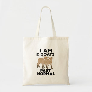 Bolso De Tela Cabras - Estoy 2 cabras más allá de lo normal