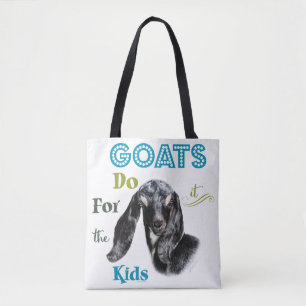 Bolso De Tela CABRAS Hazlo por los niños GetYerGoat™