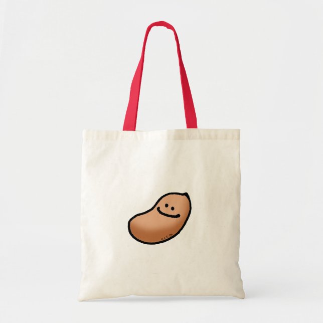 Bolso De Tela cacahuete (Frente)