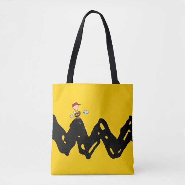 Bolso De Tela Cacahuetes | Béisbol Charlie Brown (Anverso)