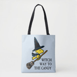 Bolso De Tela Cacahuetes Bruja de Woodstock Halloween