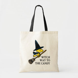 Bolso De Tela Cacahuetes Bruja de Woodstock Halloween