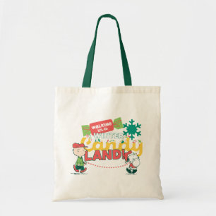 Bolso De Tela Cacahuetes ¡Caminando En Una Tierra De Velas De