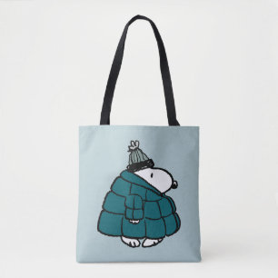 Bolso De Tela Cacahuetes Chaqueta Snoopy Winter Puffer